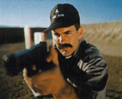 Dr. Piazza takes aim
