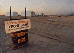 Entrance sign