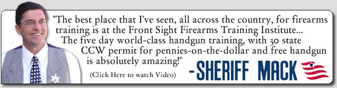 Sheriff Richard Mack endorses Front Sight